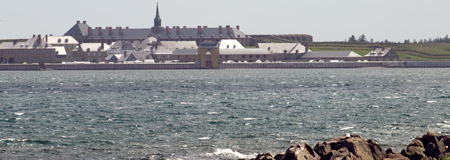 Fortress Louisbourg across the water